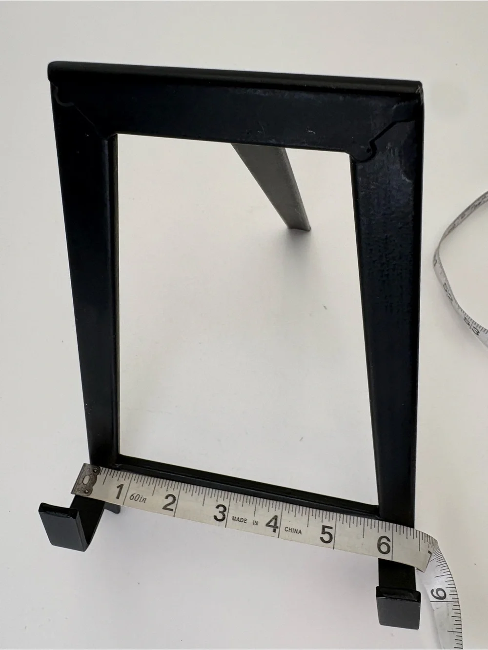 Medium Black Metal Display Easel Stand - Heavy Duty